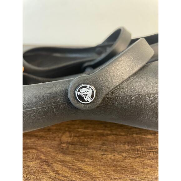 Crocs Alice Work Mary Jane Flats Black Women’s Size 7 Slip Resistant Comfort - Picture 10 of 15